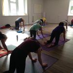 International Yoga Day yoga class